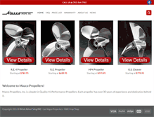 Tablet Screenshot of mazcoprops.com